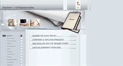 Desktop Screenshot of gefluegelparadies.com